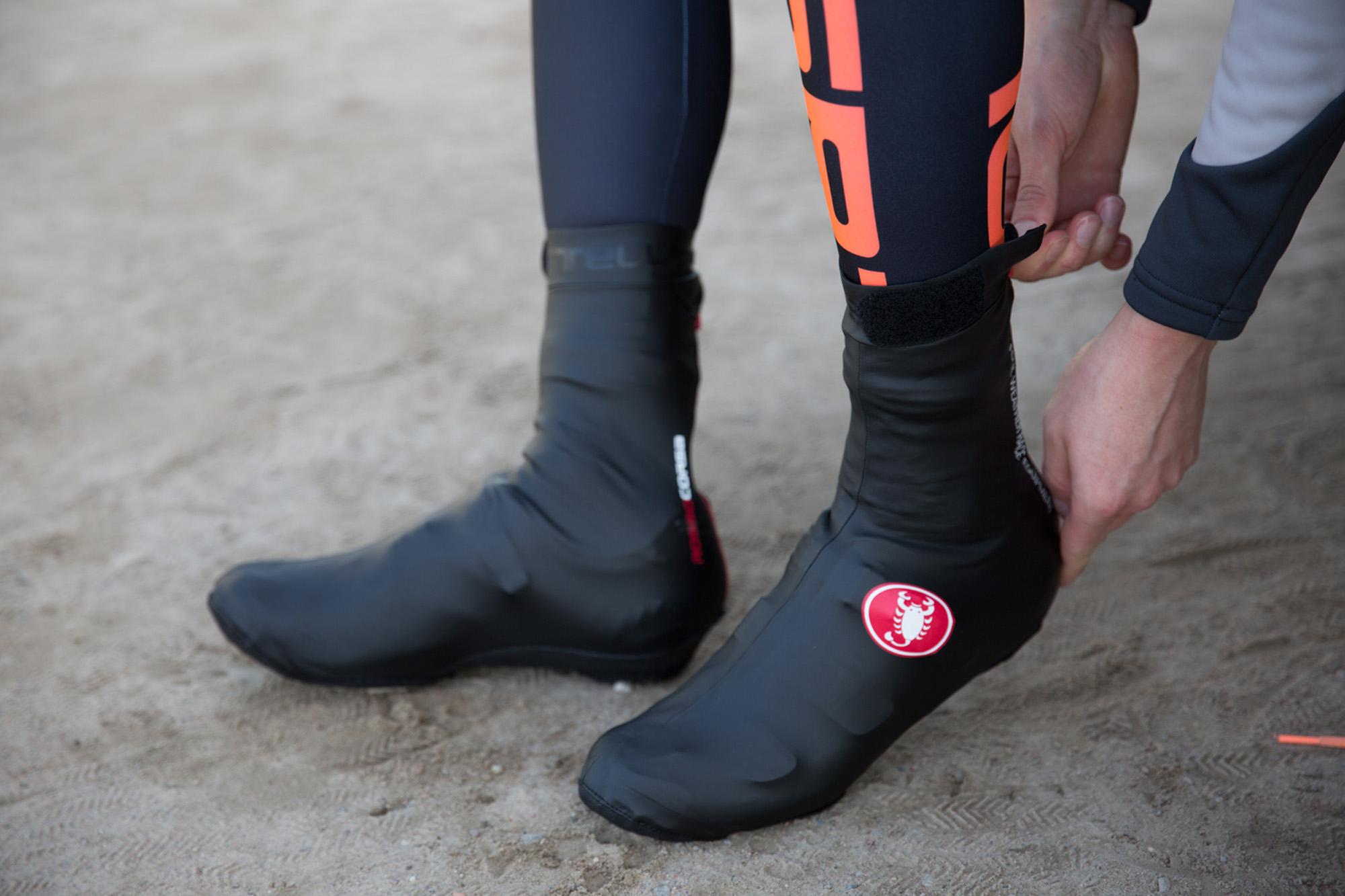 Copriscarpe Castelli Pioggia 3 Rosso Corsa – Ciclisport 2000