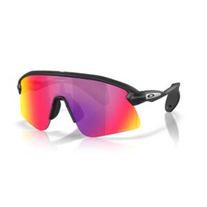 Oakley Stunt Devil Nero Opaco Lente Prizm Road - Occhiali da Sole