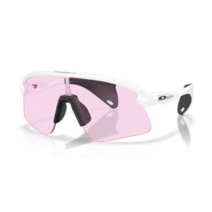 Oakley Stunt Devil S Bianco Opaco Lente Prizm Low Light - Occhiali da Sole