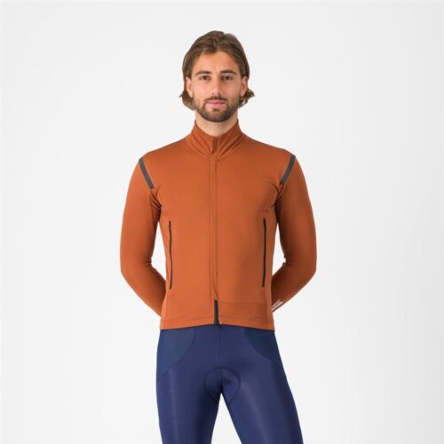 Castelli Perfetto Ros Polartec Mocha Giacca Invernale
