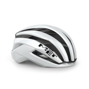 Met Trenta 3k Carbon Mips Bianco Lucido - Casco