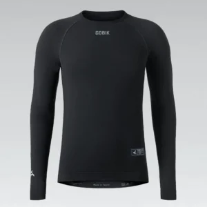 Gobik Winter Merino Nera - Maglia Intima a Manica Lunga Invernale