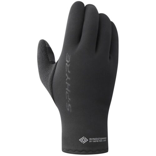 INBIKE Guanti Ciclismo Invernali Guanti Invernali da Uomo e Donna Guanti Bici Touchscreen Antivento Termico Sportivi per Guida Pesca Corsa Blu,L