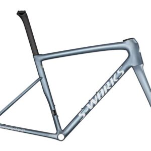 Specialized S-works Tarmac Sl8 Kit Telaio-gloss Glacial Metallic / Red To Gold Pearl / White- Bici da Strada