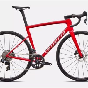 Specialized Tarmac Sl8 Comp- Rival Axs- Gloss Red Tint Over Silver Dust / Silver Dust- Bici da Strada