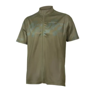Endura hummvee ray s/s maglia olive green - maglia ciclismo