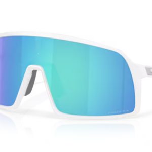 Oakley sutro s matte white prizm sapphire - occhiali da sole