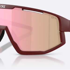 Bliz fusion small matte burgundy brown w rose multi - occhiali da sole