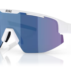 Bliz matrix small matt white smoke blue mirror - occhiali da sole